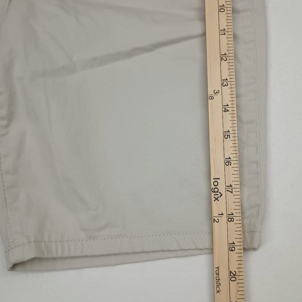 Gloria Vanderbilt Bermuda Shorts Ivory Size 10 - Picture 11 of 12
